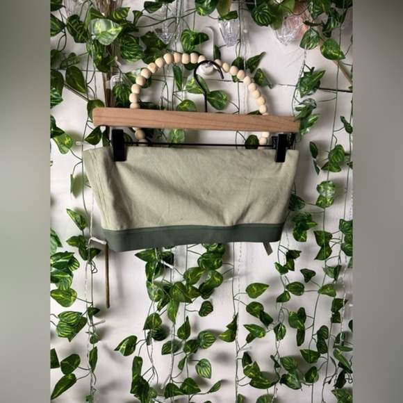 Nueskin Olive and Green Top - Picture 1 of 7